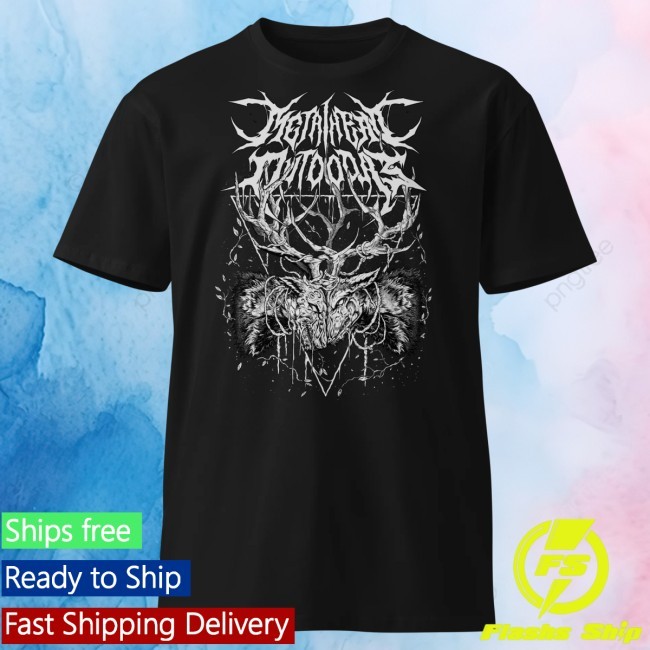 Official Metalhead Outdoors Merch Pagans Stag Blood for Breeding Men's Premium T-Shirt